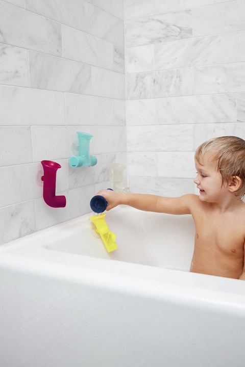 Boon Pipes Building Bath Toy color – Belly & Baby