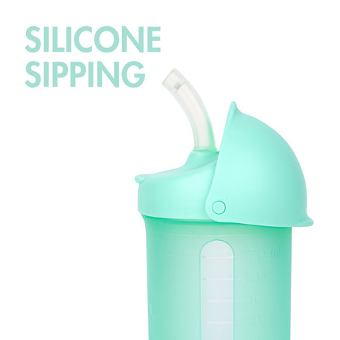 Boon Swig Silicone Straw Bottle 10oz – Belly & Baby