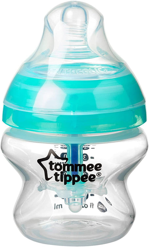 Tommee Tippee Advanced Anti Colic Feeding Bottle, Slow Flow, 150ml X2 –  Belly & Baby