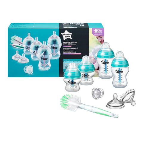 Tommee Tippee Advanced Anti Colic Feeding Bottle Kit, Starter Set