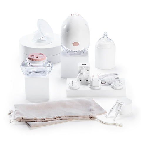 BabySeries - Tommee Tippee Breastfeeding kit - unboxing & assembling  electric breast pump 